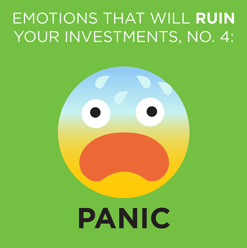 Emotions that will ruin your investments, No.4: Panic